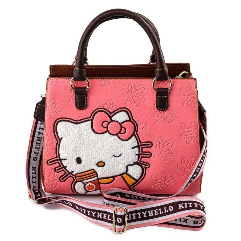 Hello Kitty Face Leather Bag